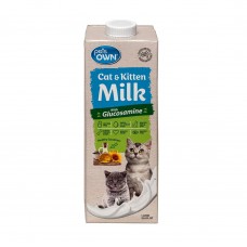 Pets Own Cat & Kitten Milk  With Glucosamine 1Litre, 484610, cat Milk / Drinks, Pets Own , cat Food, catsmart, Food, Milk / Drinks